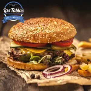 Hamburguesa de Las Tablas del Campillín | Comida Tradicional Asturiana.