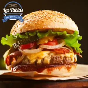Hamburguesa de Las Tablas del Campillín | Comida Tradicional Asturiana.