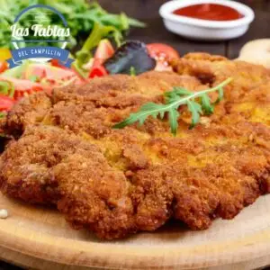 escalope de Las Tablas del Campillín | Comida Tradicional Asturiana.